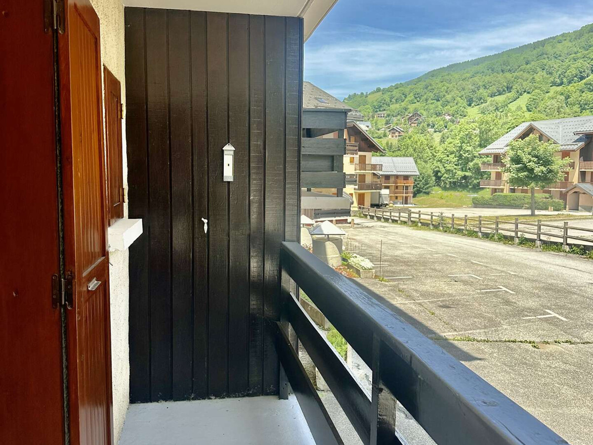 Studio cabine 4 pers. centre Valloire, balcon EST - Photo 10