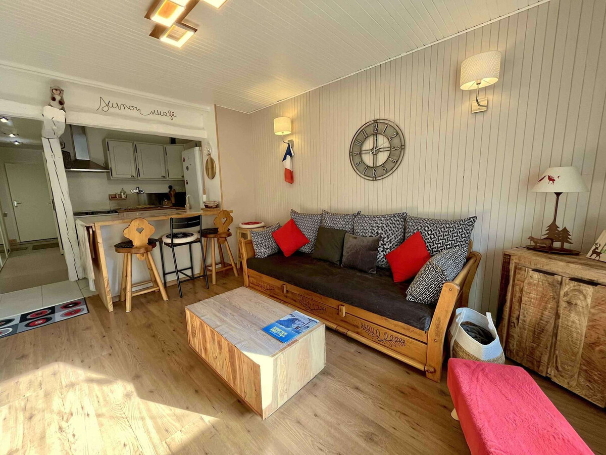 Appartement 3 pièces 6 pers. - Balcon sud à Valloire - Photo 1