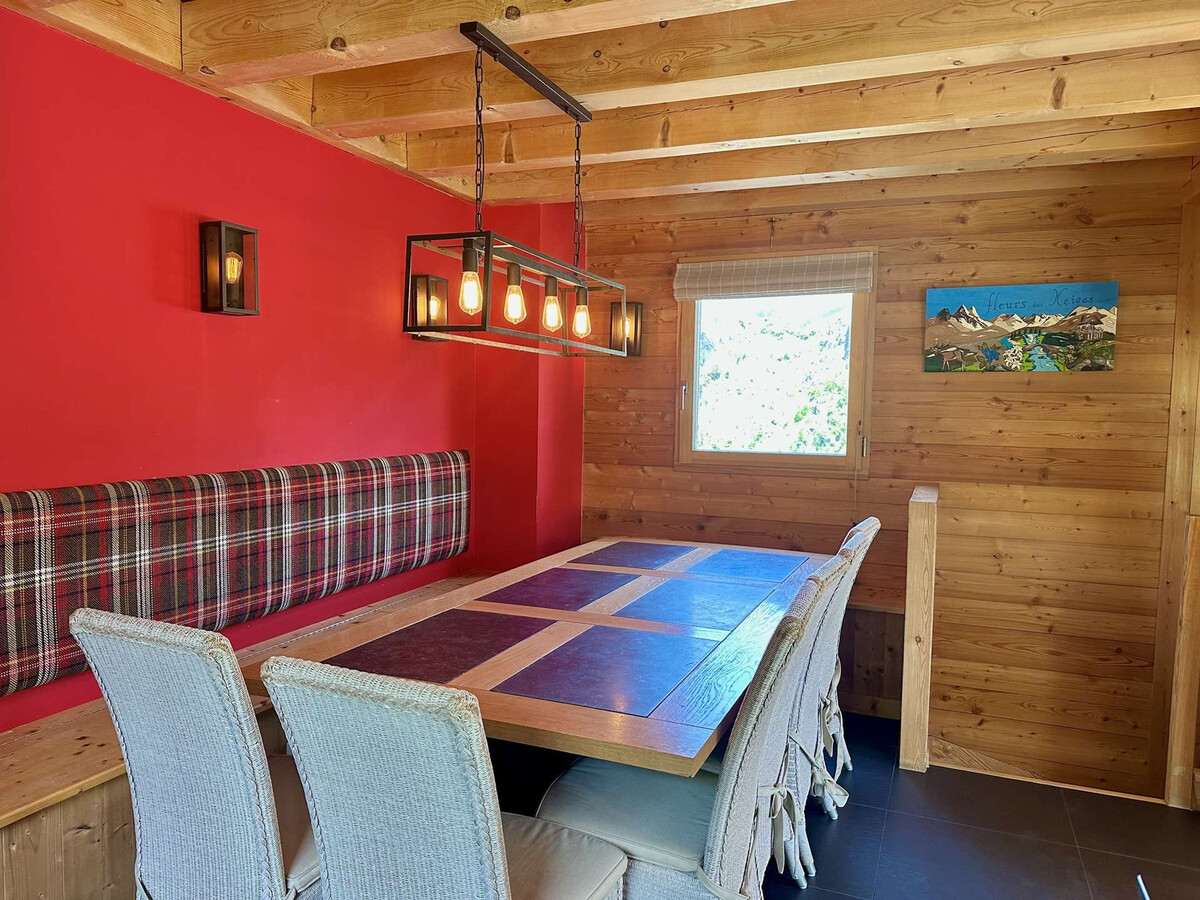 Chalet 12 pers. 5 chambres avec poêle à bois à Valloire - Photo 5