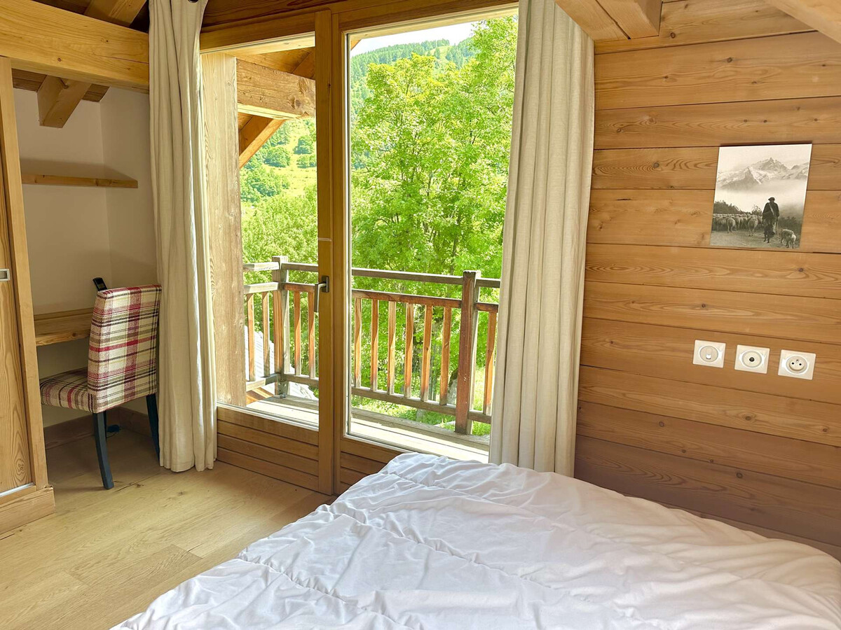 Chalet 12 pers. 5 chambres avec poêle à bois à Valloire - Photo 9