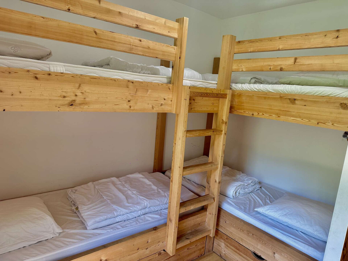 Chalet 12 pers. 5 chambres avec poêle à bois à Valloire - Photo 17