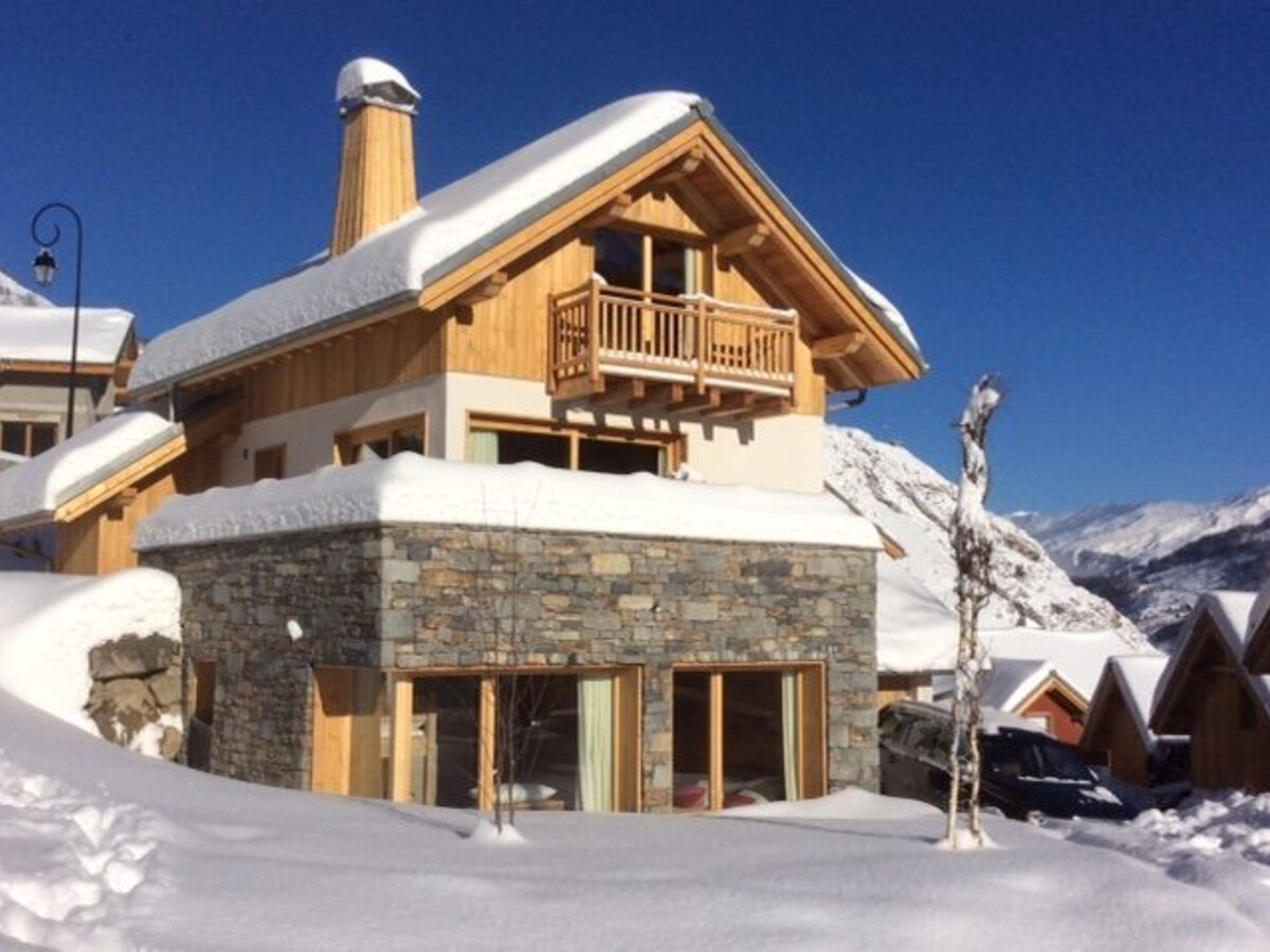 Chalet 12 pers. 5 chambres avec poêle à bois à Valloire - Photo 26