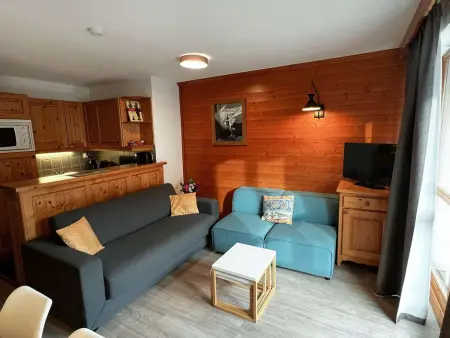 Location appartement à Valloire, Appartement en duplex, parking - 6 pers.