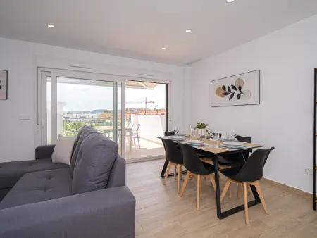 Appartement neuf 3 chambres à 20 m de la plage : photo 8
