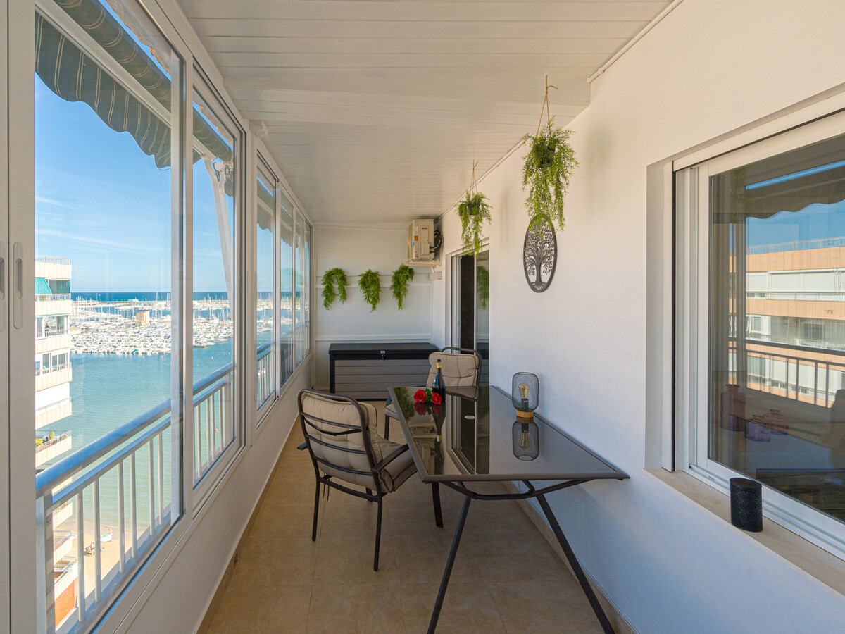 Appartement 4 pers. vue mer à Torrevieja, clim & terrasse - Photo 1