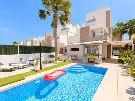 Location villa à Guardamar, Villa moderne avec piscine privée - 6 pers.