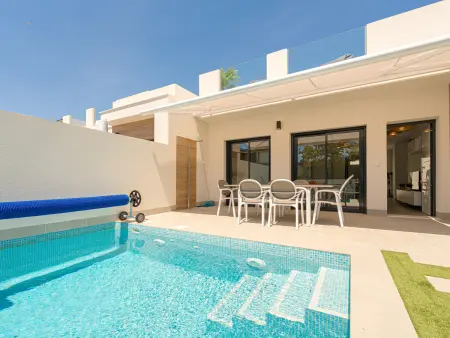 Location villa à Torre Pacheco, Maison avec piscine, climatisation - 6 pers.