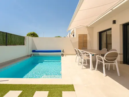 Villa Carlice : 3 ch, piscine chauffée à Torre Pacheco - Photo 3