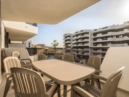 Location appartement à Arenals del Sol, Appartement jardin commun, clim - 4 pers.