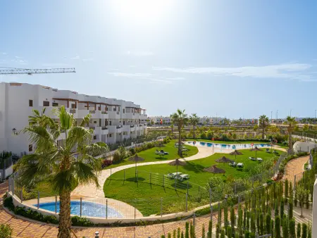 Appartement 3 chambres, vue piscine à San Juan de los Terreros