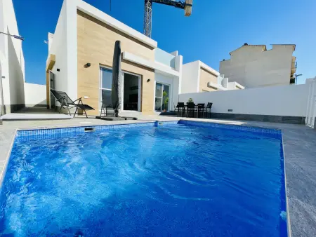 Location villa à Avileses, Villa avec piscine et clim - 6 pers.