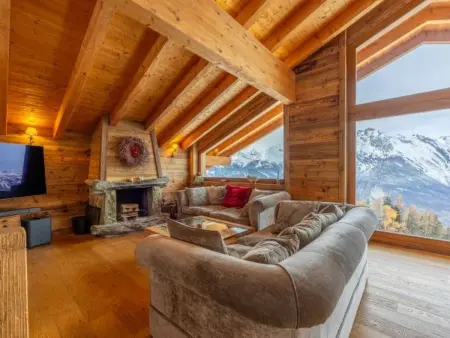 Location maison à Nendaz, Above the Clouds - spacious chalet with great view