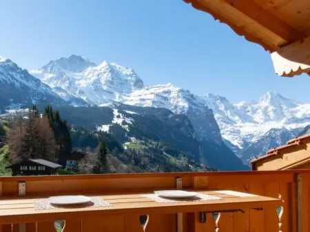 Location appartement à Lauterbrunnen, Chalet Aberot Penthouse
