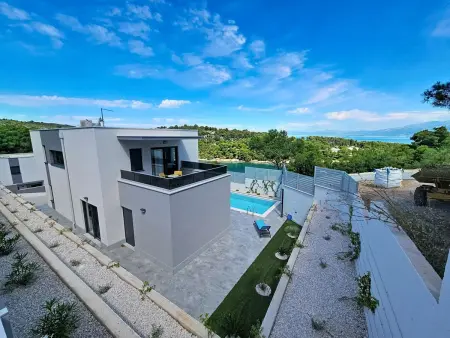 Villa Aloa III - Brač, piscine privée et vue mer : photo 39
