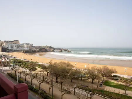 Studio rénové, vue imprenable océan, Appartement 2 personnes à Biarritz - Photo 9