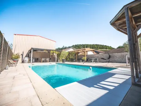 Gîte 12 pers. avec piscine chauffée à Couvignon - Photo 5
