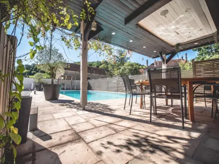 Gîte 12 pers. avec piscine chauffée à Couvignon - Photo 22