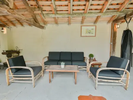 Maison Maswari à Lusignac : 2 maisons, piscine chauffée : photo 21