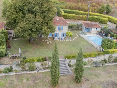 Maison Maswari à Lusignac : 2 maisons, piscine chauffée : photo 33