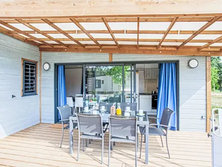 Lodge Natura 6p à Santa Maria-Poggio, 50 m de la plage : photo 18