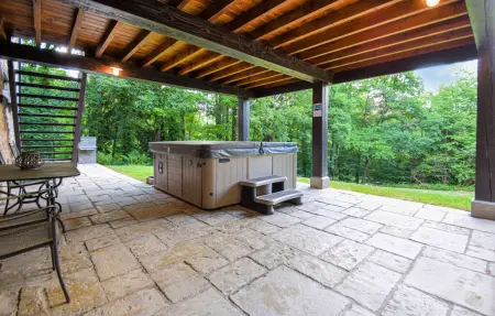 Maison 20 personnes avec sauna et jacuzzi à Spa : photo 9