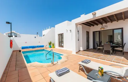 Rosa Blanca, maison 200 m² avec piscine privée chauffée : photo 9