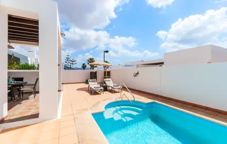Rosa Blanca, maison 200 m² avec piscine privée chauffée : photo 12
