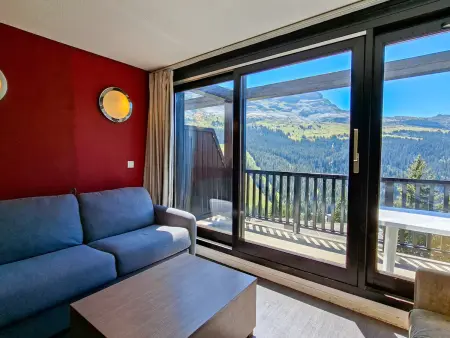 Appartement 2 pièces vue Flaine, pistes à 100 m, parking couvert : photo 2