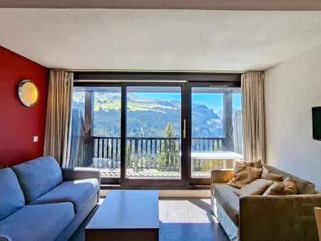 Appartement 2 pièces vue Flaine, pistes à 100 m, parking couvert : photo 10