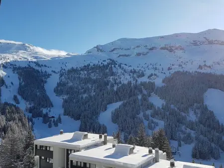 Appartement 2 pièces vue Flaine, pistes à 100 m, parking couvert : photo 12
