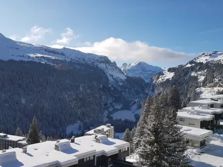 Appartement 2 pièces vue Flaine, pistes à 100 m, parking couvert : photo 15
