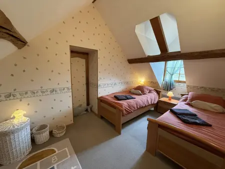 Gîte 6 pers. avec plan d'eau privé et 3 ha - Sologne : photo 11