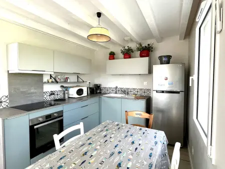 Maison neuve Locmaria, 4 pers., terrasse sud : photo 8