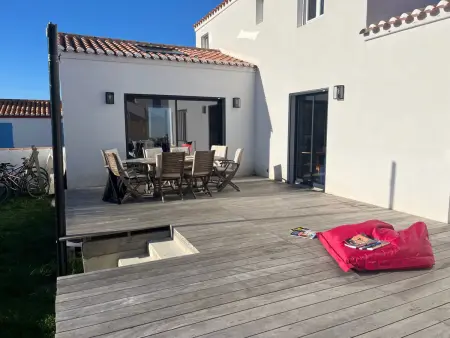 Location maison à La Guérinière, Maison conviviale proche plage - 7 pers.