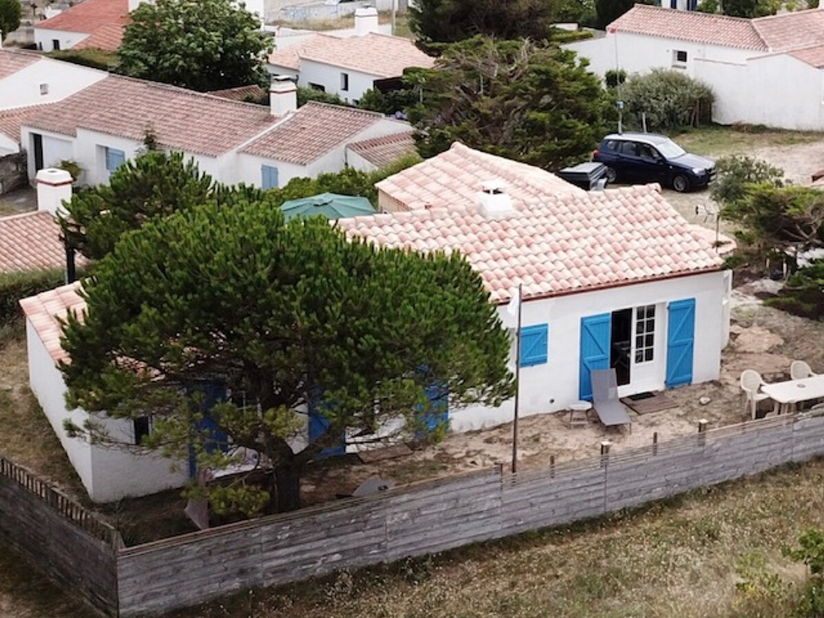 Maison 8 pers. sur les dunes de Barbâtre, vue baie - Photo 1