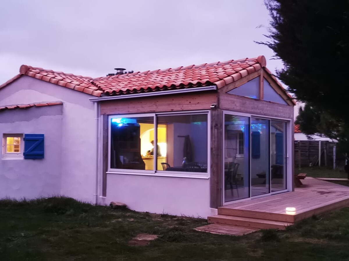 Maison 8 pers. sur les dunes de Barbâtre, vue baie - Photo 7