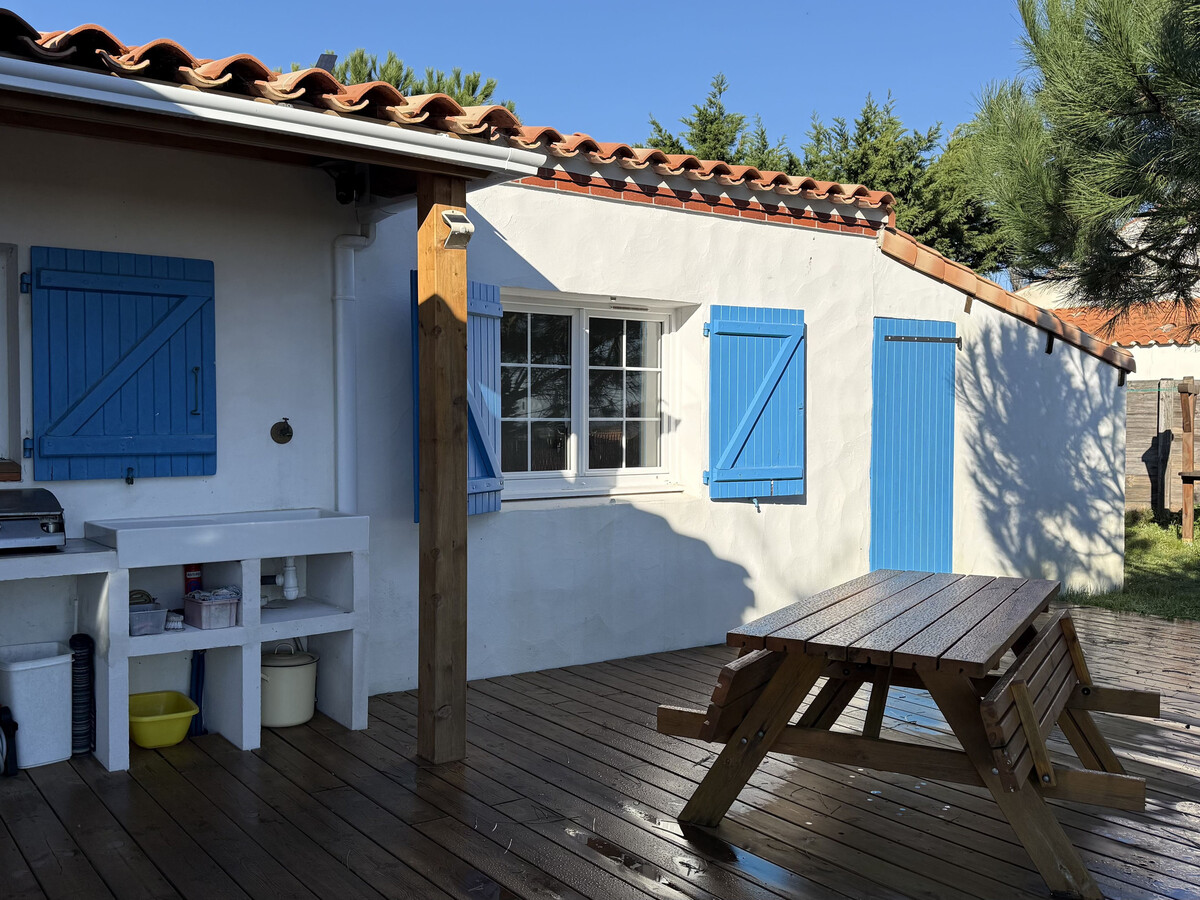 Maison 8 pers. sur les dunes de Barbâtre, vue baie - Photo 9