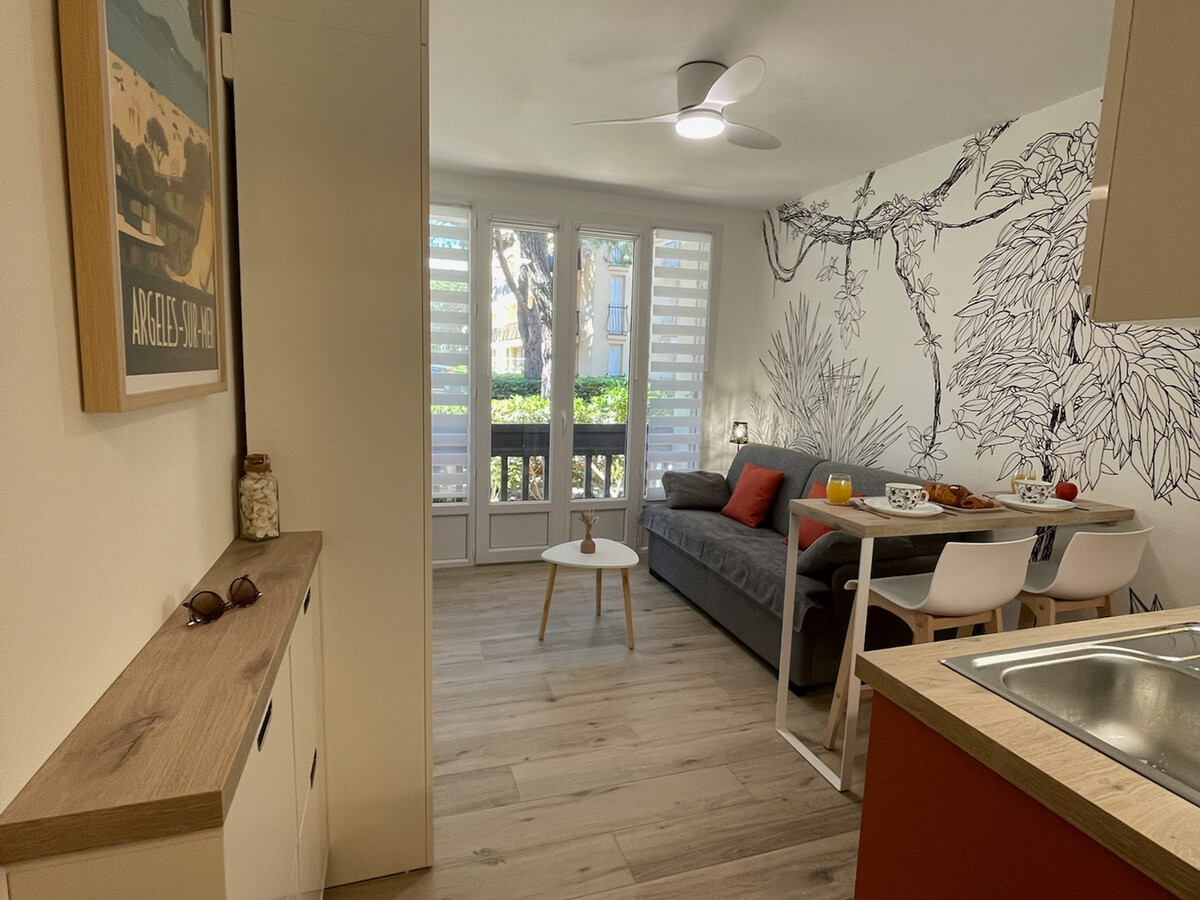 Studio rez-de-chaussée 80m de la plage à Argelès - Photo 4
