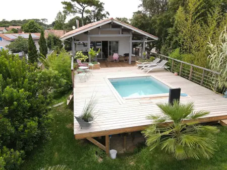 Location maison à Capbreton, Villa spacieuse avec piscine - 8 pers.