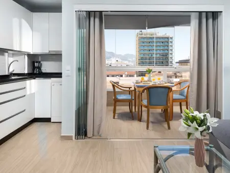 Studio vue mer à Fuengirola, 52 m² front de plage : photo 13