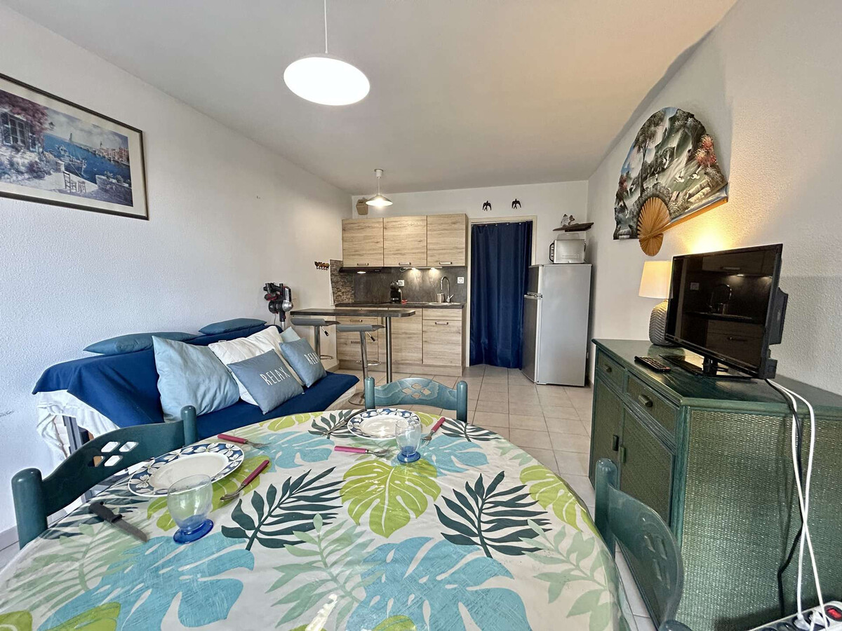 Studio 2 pers. à 50m de la plage - Cap d'Agde - Photo 9