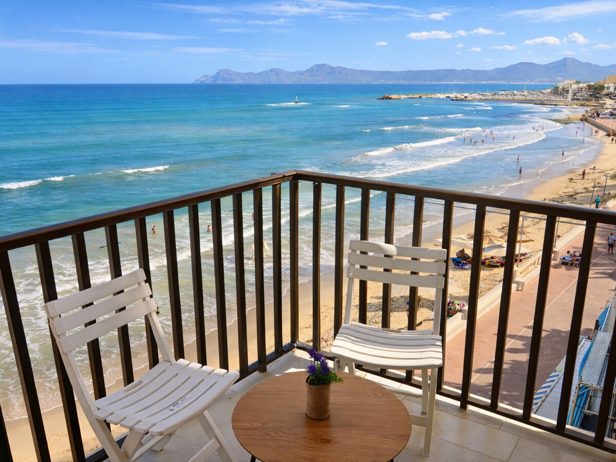 Appartement première ligne de mer - Can Picafort - Photo 1