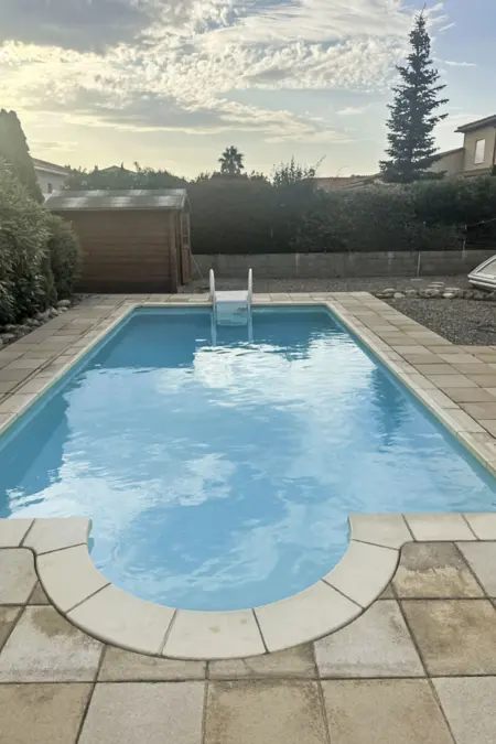 Villa Brouilla : 4 chambres, piscine privée et jardin : photo 5