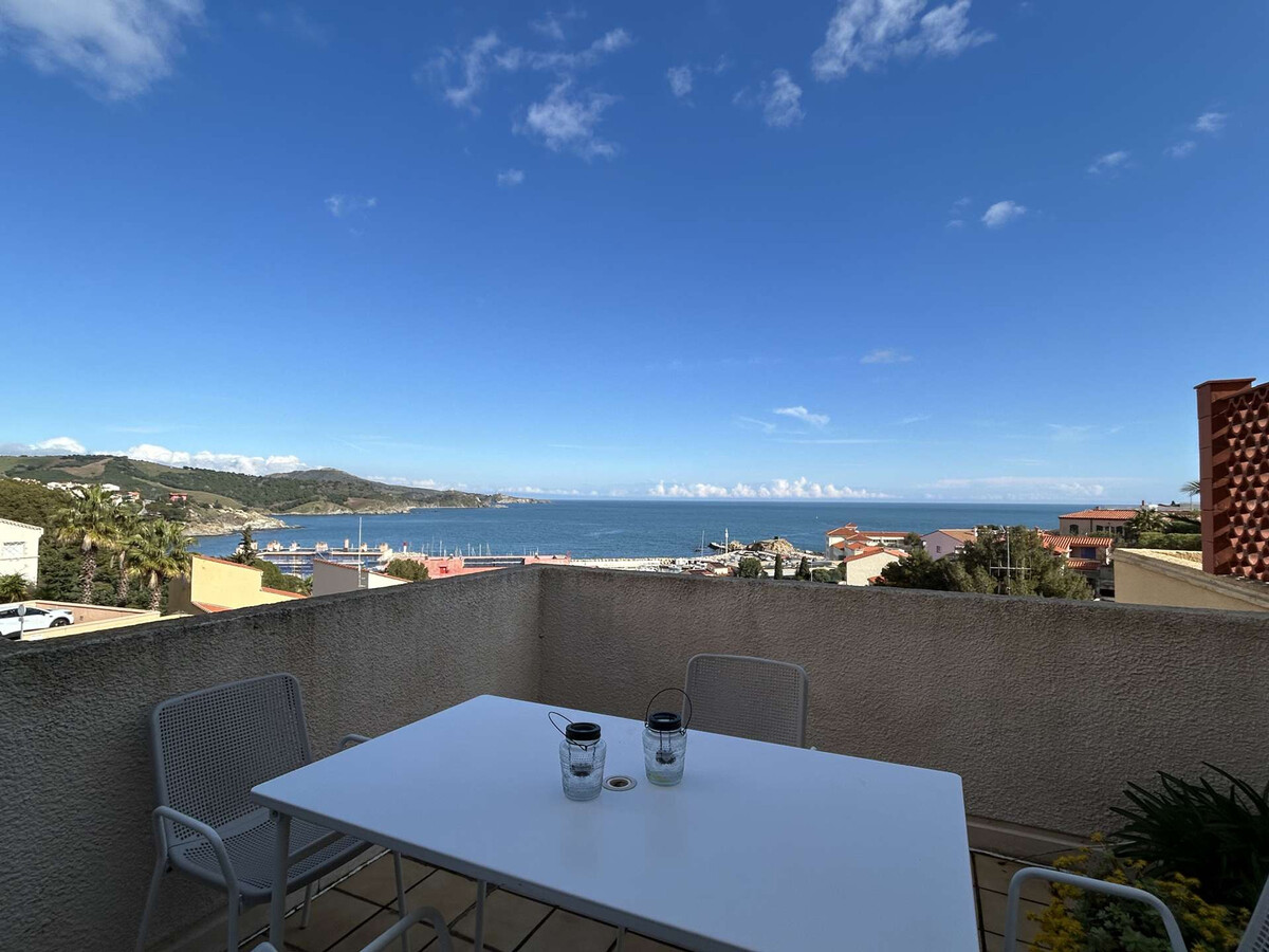 Studio vue mer avec terrasse et parking à Banyuls - Photo 1