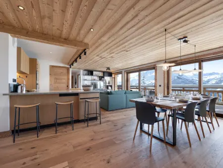 Location appartement à Montvalezan La Rosière, Moderne appartement au centre - 9 pers.