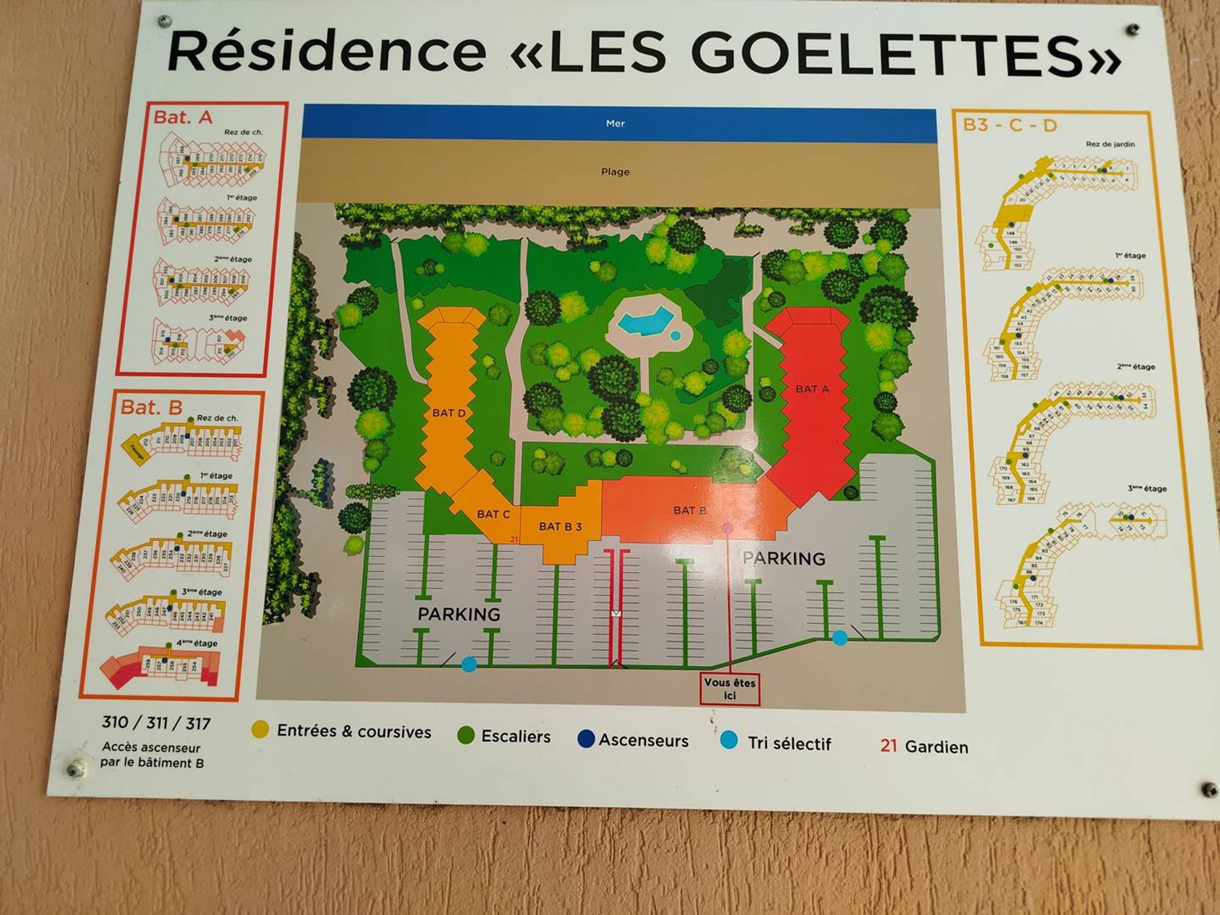 Appartement 4 pers. vue mer et piscine à Saint-Cyprien - Photo 22