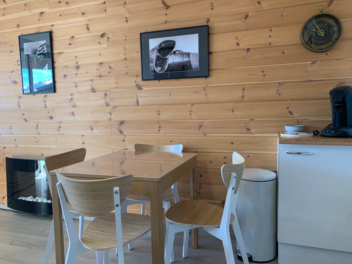 Studio vue Pain de Sucre à Pra-Loup pour 4 pers. - Photo 8