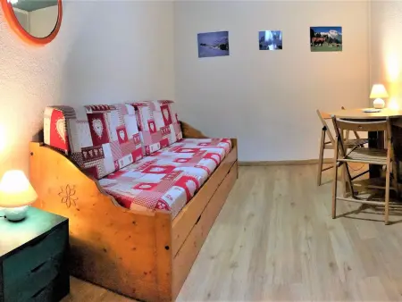 Location appartement à Le Corbier, Studio confortable  Pied des pistes  Vue pistes  WIFI gratuit