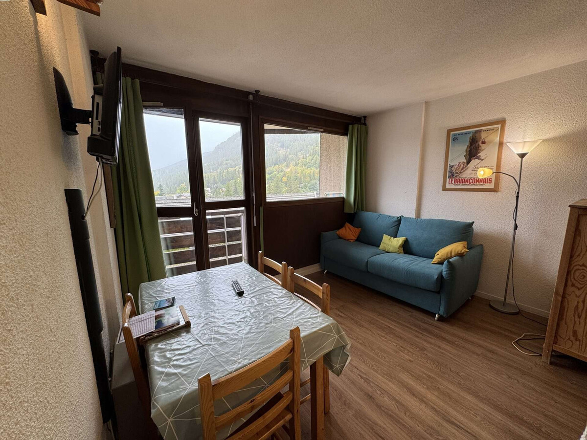 Studio 4 pers. Serre-Chevalier, balcon sud-est - Photo 1