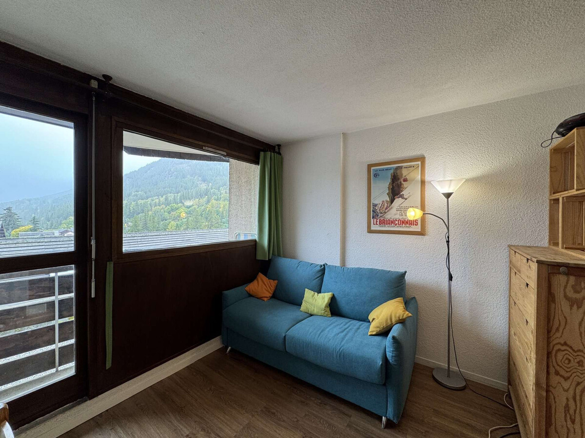 Studio 4 pers. Serre-Chevalier, balcon sud-est - Photo 5